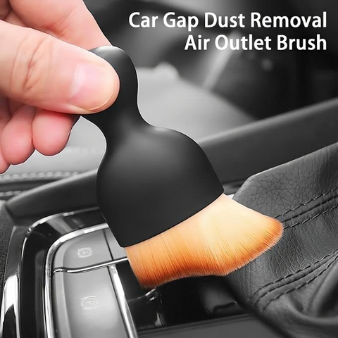 Progience Car Interior Dust Brush,Auto Detailing Brushes,Soft Bristle Cleaning Brush Nylon Wet and Dry Brush