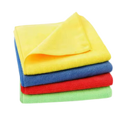 Progience 250 GSM Microfiber Hand Towel: Soft, Absorbent, and Durable (PACK OF 4)