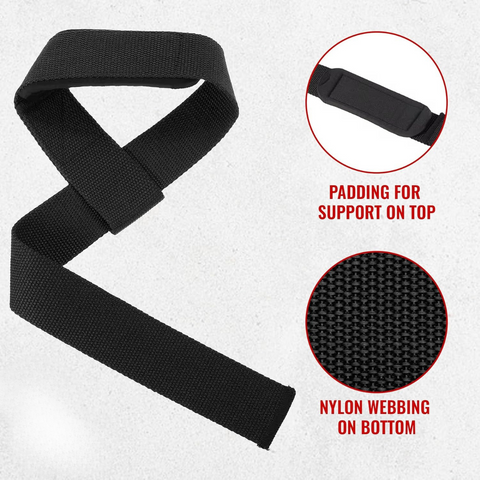 Weight Lifting Straps Wrist Bands Gym for Men Hand Band Wrist Support  (Black)