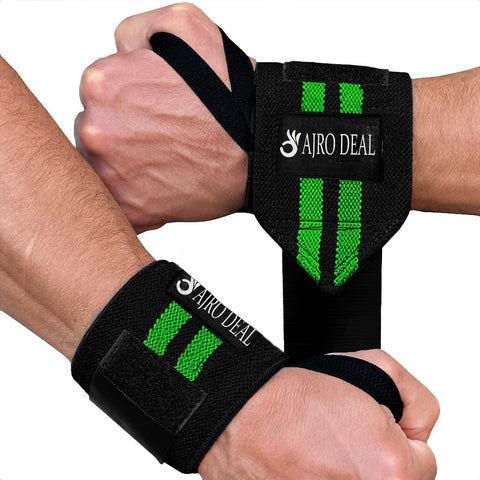 Wrist Support Band with Thumb Loop for Gym, Cross-Fit, Weight Lifting, Power Lifting, Calisthenics for Men & Women