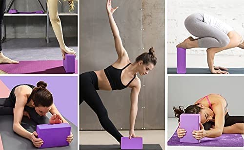 Opolski Yoga Block Stretching Aid EVA Brick Gym Pilates Workout