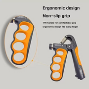 Hand Grip Strengthener with Counter Adjustable 5 to 100 kg, Non-Slip Hand Grip Hand Grip/Fitness Grip