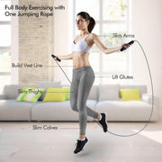 Premium Skipping Rope for Men and Women Jumping Rope With Adjustable Height Speed Skipping Rope for Exercise, Gym, Sports Fitness Adjustable Jump Rope