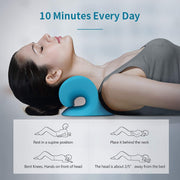 AJRO DEAL Neck Relaxer Cervical Pillow for Neck and Shoulder Pain Traction Device for Neck Pain Relief