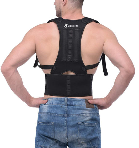  Thoracic Back Brace Posture Corrector - Magnetic