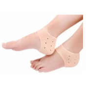 Silicone Heel Protector Socks For Moisturizing Breathable Anti Crack Support Heel Support