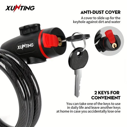 Heavy-Duty Bicycle Lock for Ultimate Security