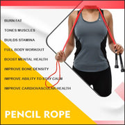 Adjustable Speed Skipping Rope – Perfect for Cardio, Fitness & Weight Loss