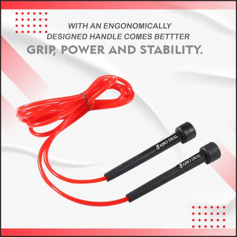 Adjustable Speed Skipping Rope – Perfect for Cardio, Fitness & Weight Loss